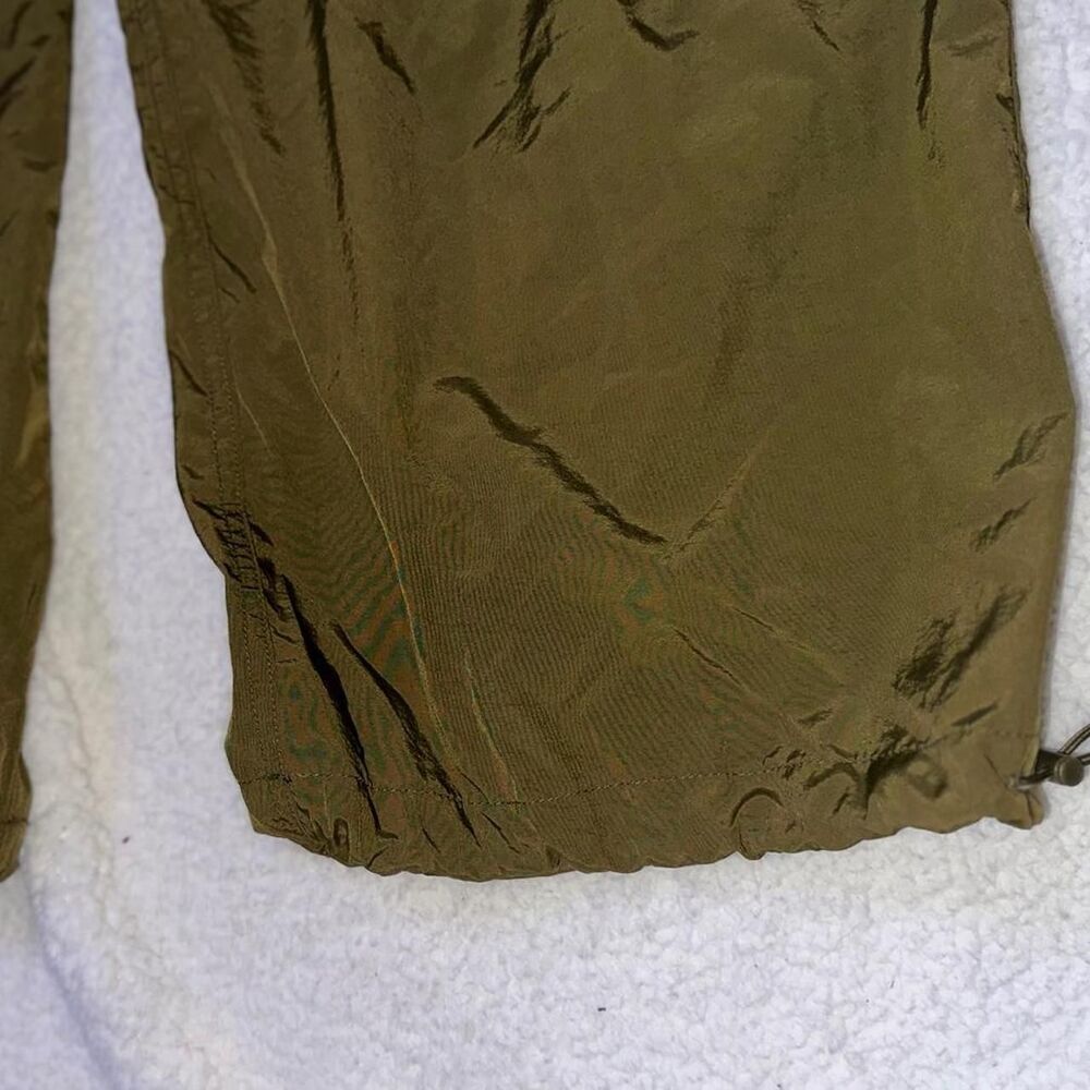Victoria's Secret Women's Olive Green Joggers Adjustable Ankle - Picture 5 of 9